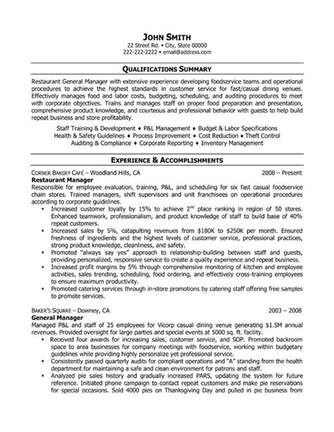 Find inspiration for your application letter, use one of our professional templates, and score the job you want. Restaurant Manager Resume Template | Premium Resume ...