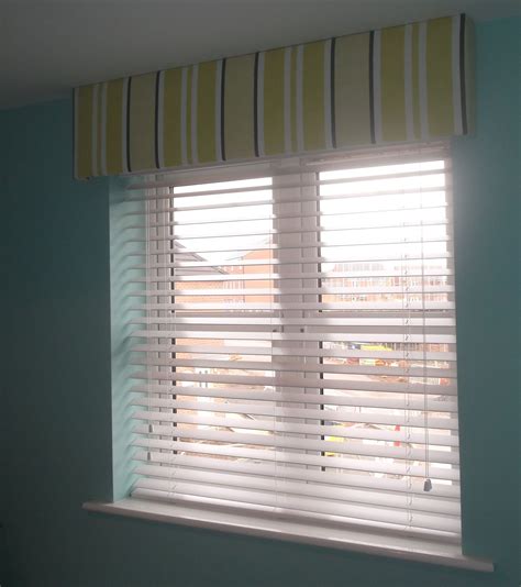 Venetian Blind With Pelmet I Quite Like The Warmth Of The Fabric