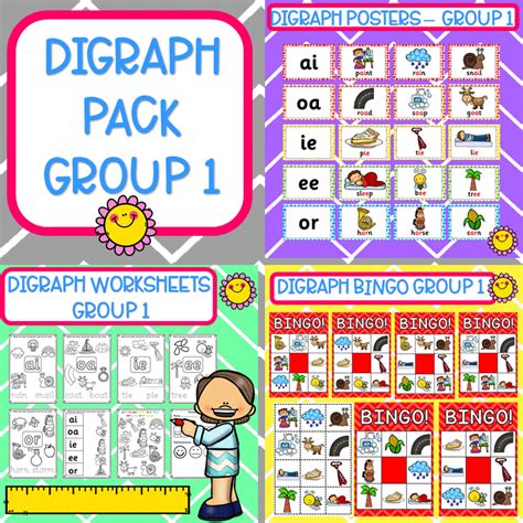 Mash Class Level Digraph Pack Group 1