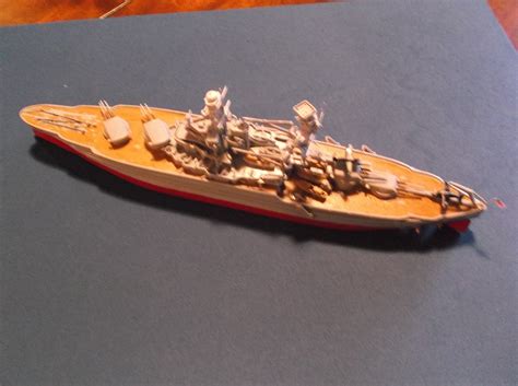 Uss Arizona Bb 39 Plastic Model Military Ship Kit 1700 Scale