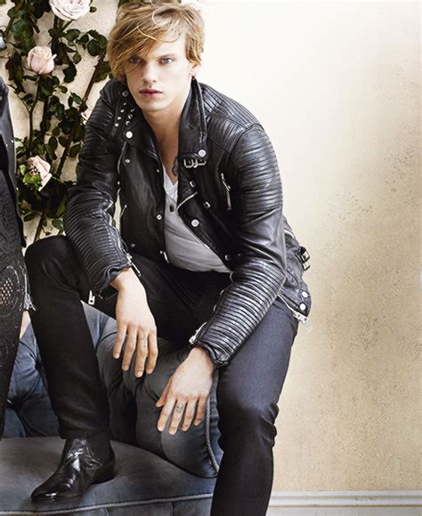 Jamie From The 2014 Burberry Spring Summer Leather And Lace Add Campaign The Darling Buds