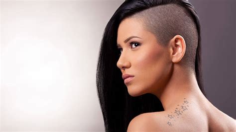 Shaved Haircuts For Females Danica Barfield