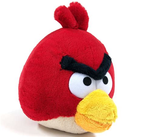 Tcc Angry Birds Red Plush Soft Toy 8 Ao571 Ebay