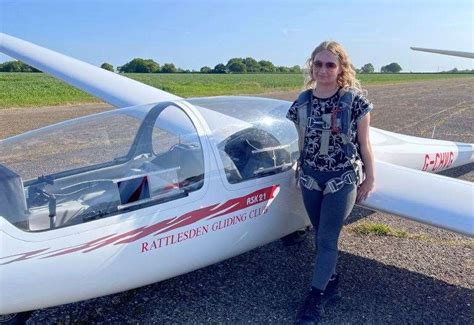 bury st edmunds 14 year old breaks club record with first solo gliding flight