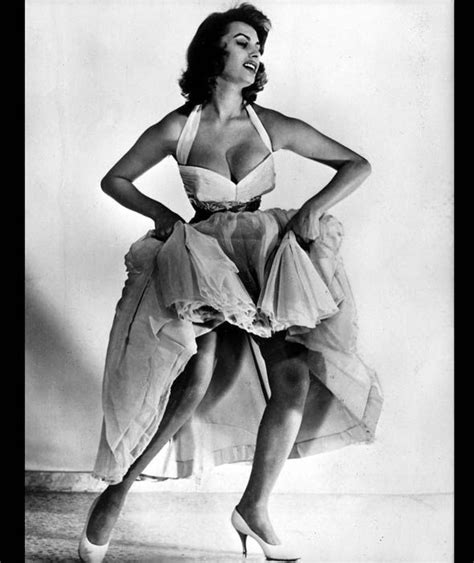 Sophia Loren Dances On Set In A Flowing Dress In 1956 Sophia Loren In