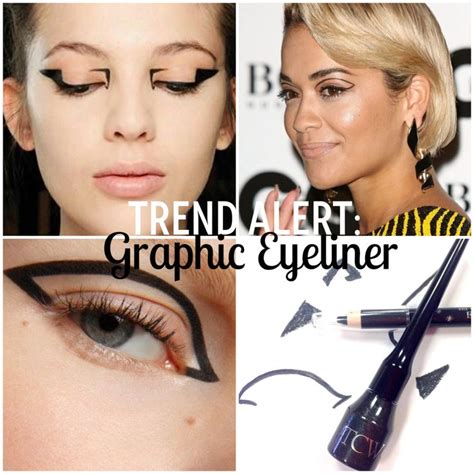 We Re Obsessed With The Graphic Liner Trend Makeup Eyeliner Trend Thecolorworkshop