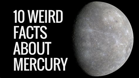 Interesting Facts About Mercury Weird Mercury Facts Things You Did Not Know About Mercury