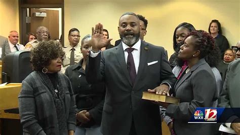 First African American Sheriff In Guilford County History Sworn In