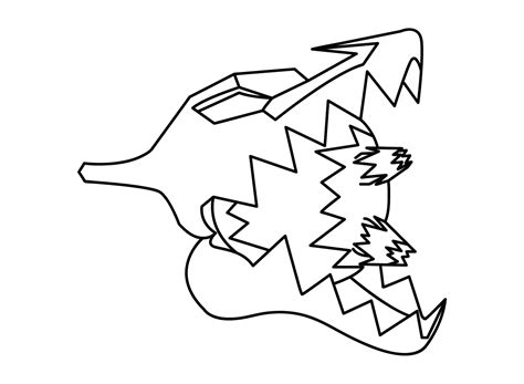 Regidrago Pokemon 2 Coloring Page Free Printable Coloring Pages