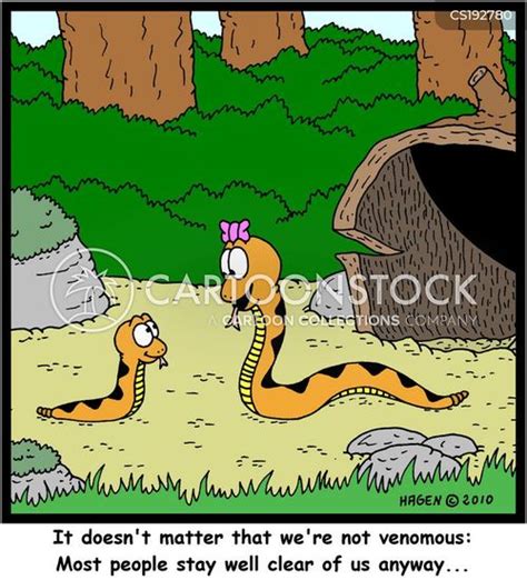 Scared Of Snakes Cartoons And Comics Funny Pictures From Cartoonstock