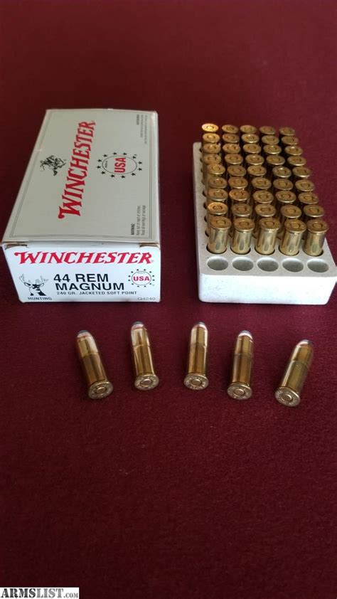 Armslist For Sale 44 Magnum Ammo