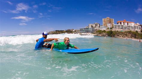 Surfing Lessons In Bondi Beach For Adults Lets Go Surfing Bondi Beach