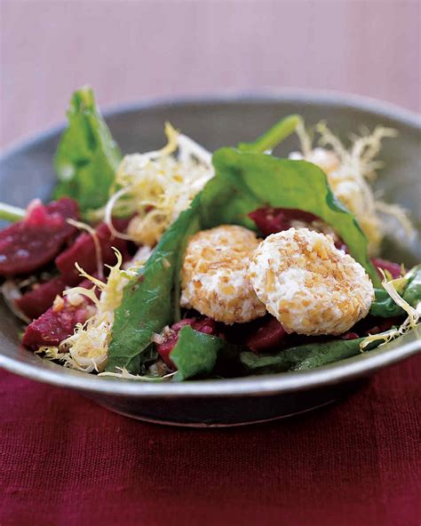 Arugula Beet And Goat Cheese Salad Recipe Martha Stewart