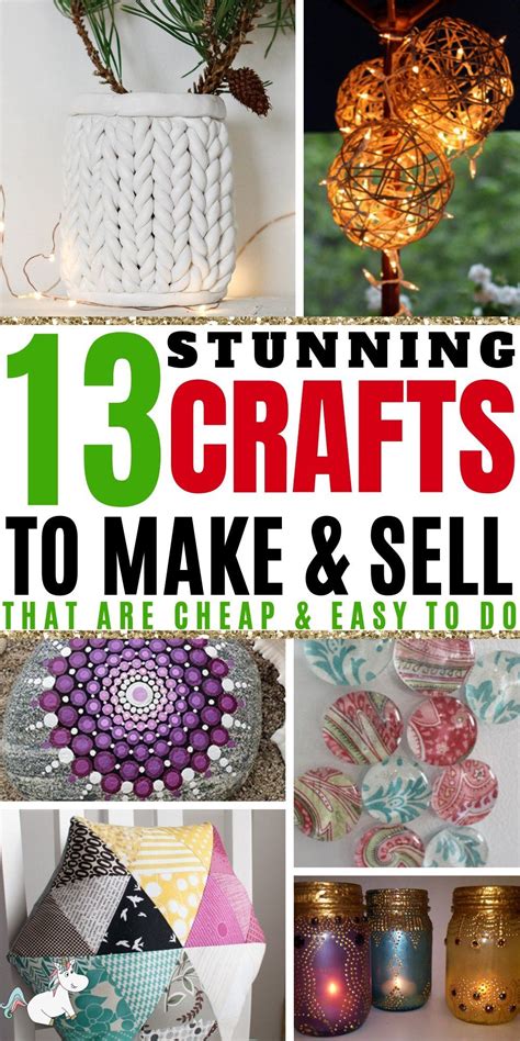 13 Amazing Easy Crafts To Make And Sell For Extra Cash If You Have An