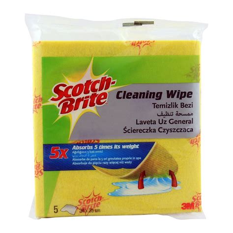 Buy Scotch Brite Cleaning Wipe 5 Pack Online At Special Price In