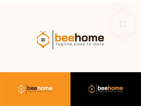 Bee Home Logo On Behance