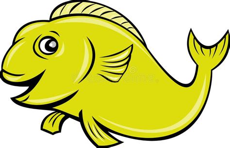 Cartoon Fish Stock Illustration Illustration Of Marine 12849888