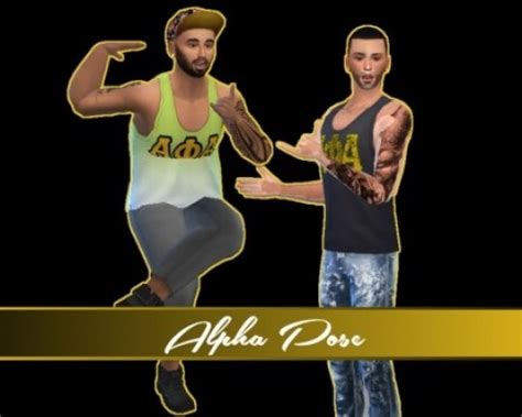 Nphc D9 Fratandsorority Poses Sims 4 Poses