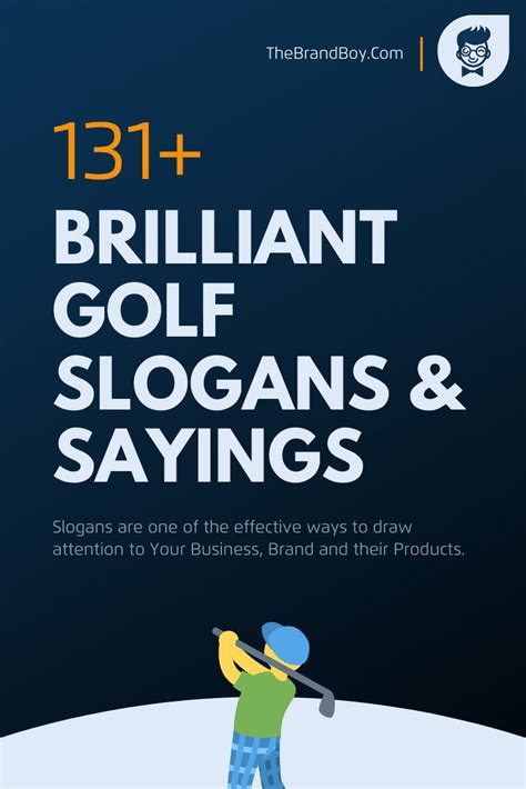 871 Brilliant Golf Slogans And Sayings Generator Guide