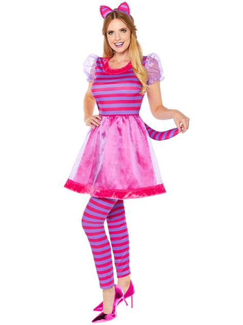 Sweet Cat Cheshire Cat Kostuum Voor Dames Partybe