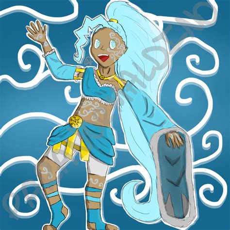 Water Girl Adoptable Open By Fiisheads On Deviantart