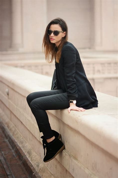 All Black Sneaker Fashion Street Fashion Photos Fashion Casual