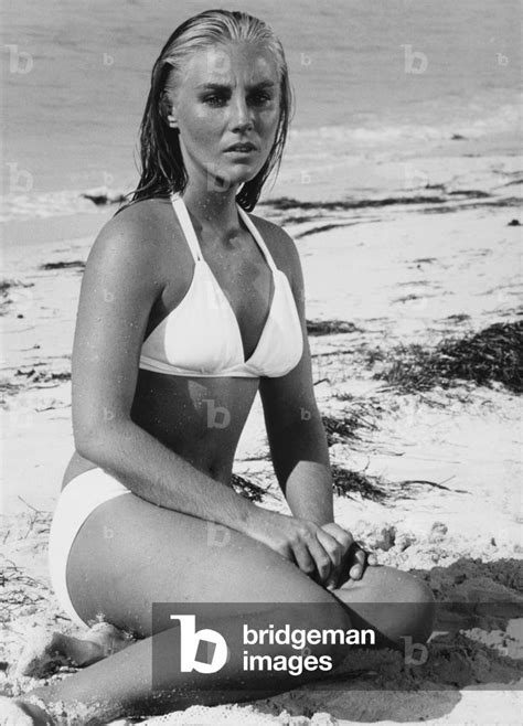Image Of Actress Tiffany Bolling Publicity Portrait In Bikini Bathing Suit