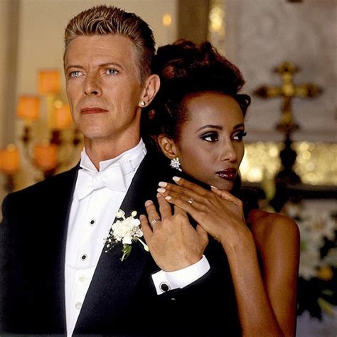 david bowie s wife iman shares rare photo of their my xxx hot girl