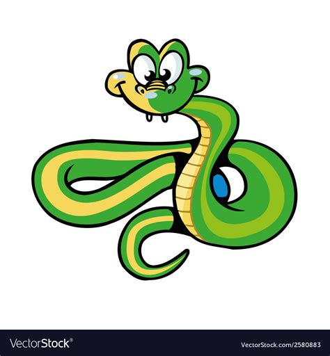 Almost files can be used for commercial. Snake cartoon Royalty Free Vector Image - VectorStock
