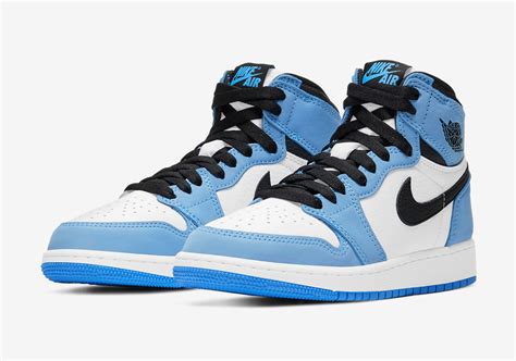 Air Jordan 1 University Blue Gs 575441 134 Release