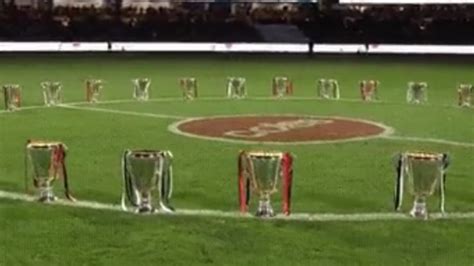 Afl 2023 Carlton And Essendon Roasted For Displaying Premiership Cups On Mcg In Pre Game Tribute