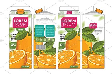 Packaging Design Orange Juice Creative Daddy