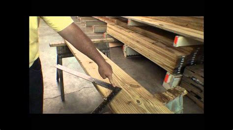 How to cut deck stair stringers. The Deck Store - How to Cut Stair Stringers - YouTube