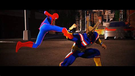 Spider Man And Miles Morales Vs Deku And All Might Trailer