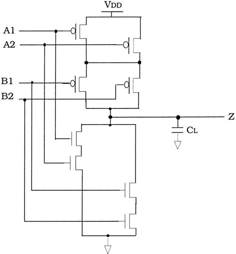 A Four Input And Or Inverter Aoi Download Scientific Diagram