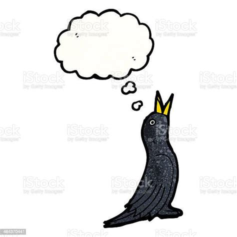 Cartoon Crow Stock Illustration Download Image Now Bizarre Cheerful Clip Art Istock