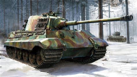 Wallpaper The Wehrmacht Tiger Ii King Tiger Royal Tiger Images And