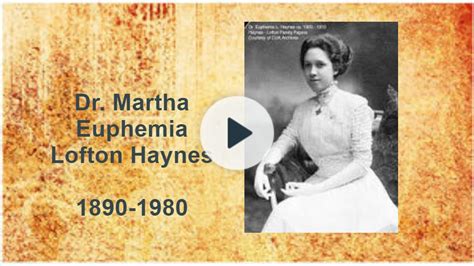 Powtoon Dr Martha Euphemia L Haynes