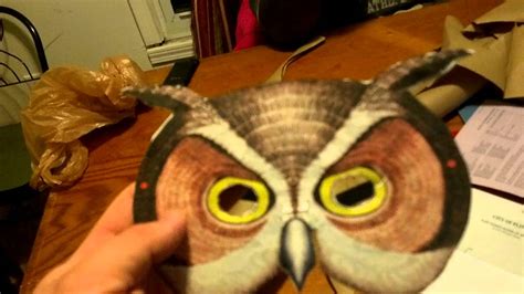 Making An Owl Costume Youtube