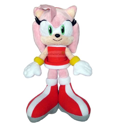 Sonic The Hedgehog Amy Rose Plush Doll Figure Toy Official Licensed Jp