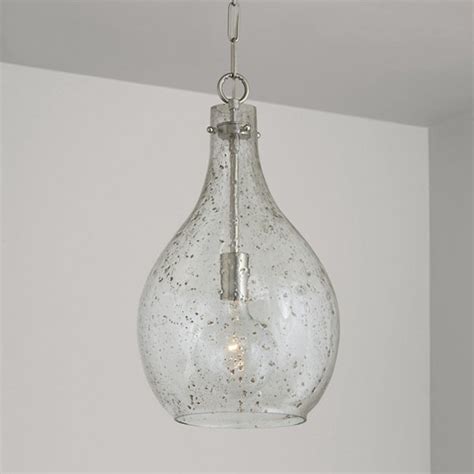 Large Seeded Glass Pendant By Capital Lighting At