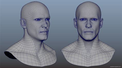Tutorial 3d Scan Head Retopology Andor Kollar Character Modeling 3d Character Character