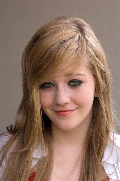 Pretty Teen Girl Stock Image Image Of Teenager Seventeen 5241231