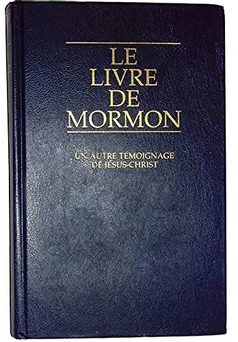 Le Livre De Mormon Un Autre Témoignage De Jésus Christ Traduction