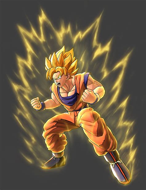 The legacy of goku is a series of video games for the game boy advance, based on the anime series dragon ball z. Super Saiyan Goku - Characters & Art - Dragon Ball Z: Battle of Z