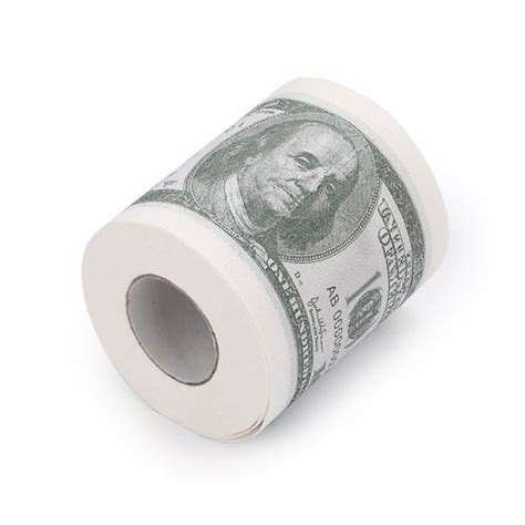 Money Toilet Paper 100 Bill Toilet Paper