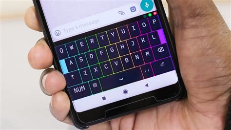 Rgb Mechanical Keyboard For Your Android Smartphone