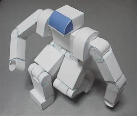 Papermau Robot Pepakura Connect Paper Toy By Funny Character Cafe