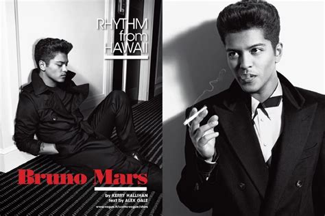 Rhythm From Hawaii Bruno Mars Luomo Vogue