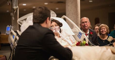 sick bride died from cancer after reciting wedding vows in hospital